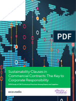 Sustainability Clauses in Commercial Contracts The Key To Corporate Responsibility