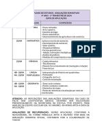 Plano de Estudos - 4º Ano - 1º Trimestre 2024