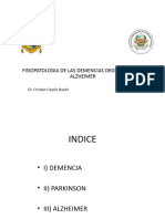 Fisiopatología de Las Demencias Degenerativas X Dr. Cristian Carpio Bazán