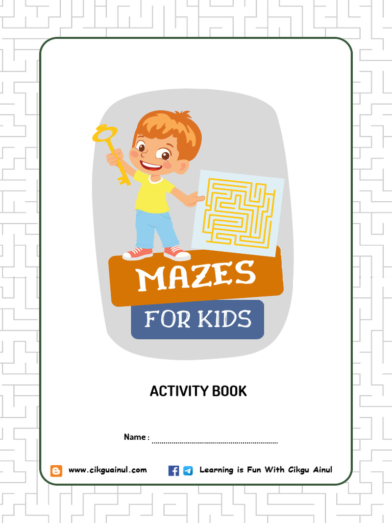 Buku Aktiviti Maze - 20230905 - 105834 - 0000 | PDF