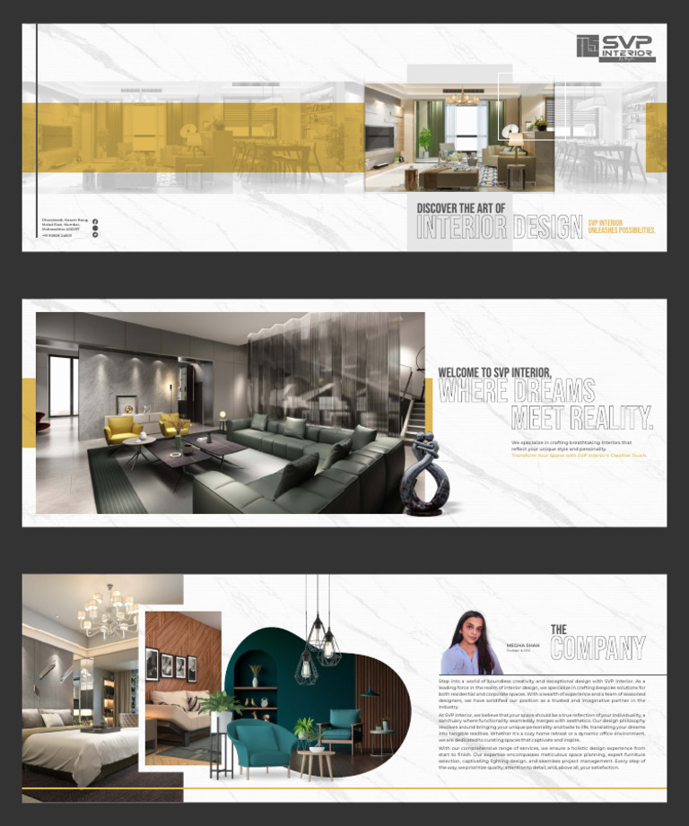 SVP Interior: Transforming Spaces Creatively | PDF | Interior Design ...