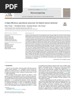 A High-Efficiency Spaceborne Processor For Hybrid Neural Networks