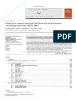 Production of Synthetic Natural Gas (SNG) From Coal and Dry Biomass - A Technology Review From 1950 To 2009