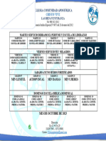 Asignaciones Octubre