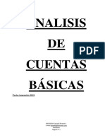 Análisis de Cuentas090603