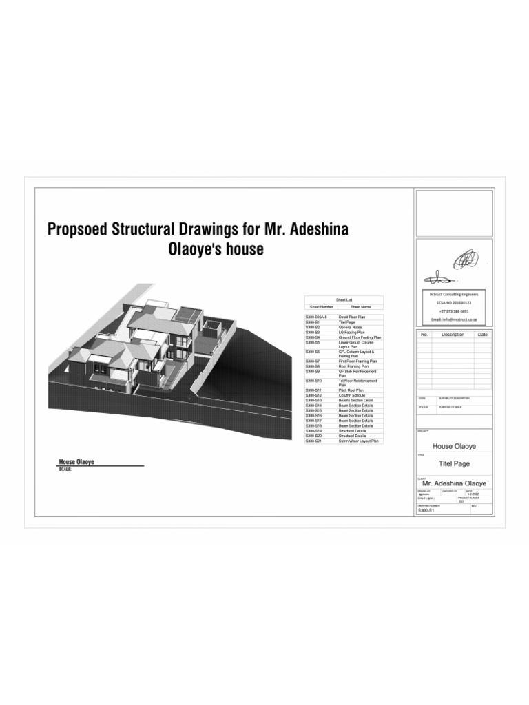 Marked Plans 12 - Engineer | PDF