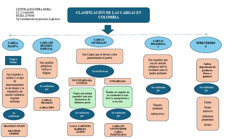 GA2-210101075-AA1-EV01. Mapa Conceptual Clasificación de La Carga | PDF