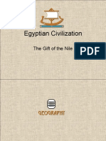 الحضارة المصرية هبة النيل