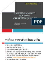 Tài Liệu Giảng Dạy Học Phần