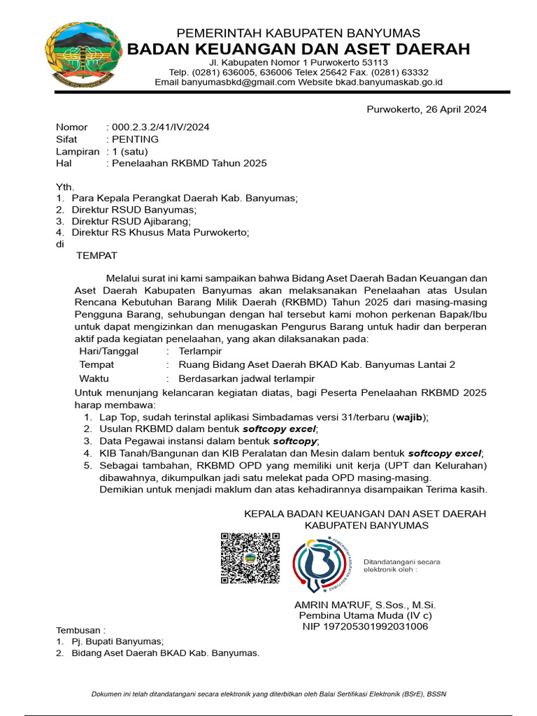 Penelaahan RKBMD 2025 | PDF