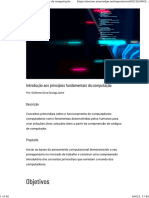 Introdução Aos Princípios Fundamentais Da Computação