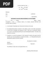 UCPR Form 40 Affidavit Template | PDF | Affidavit | Identity Document