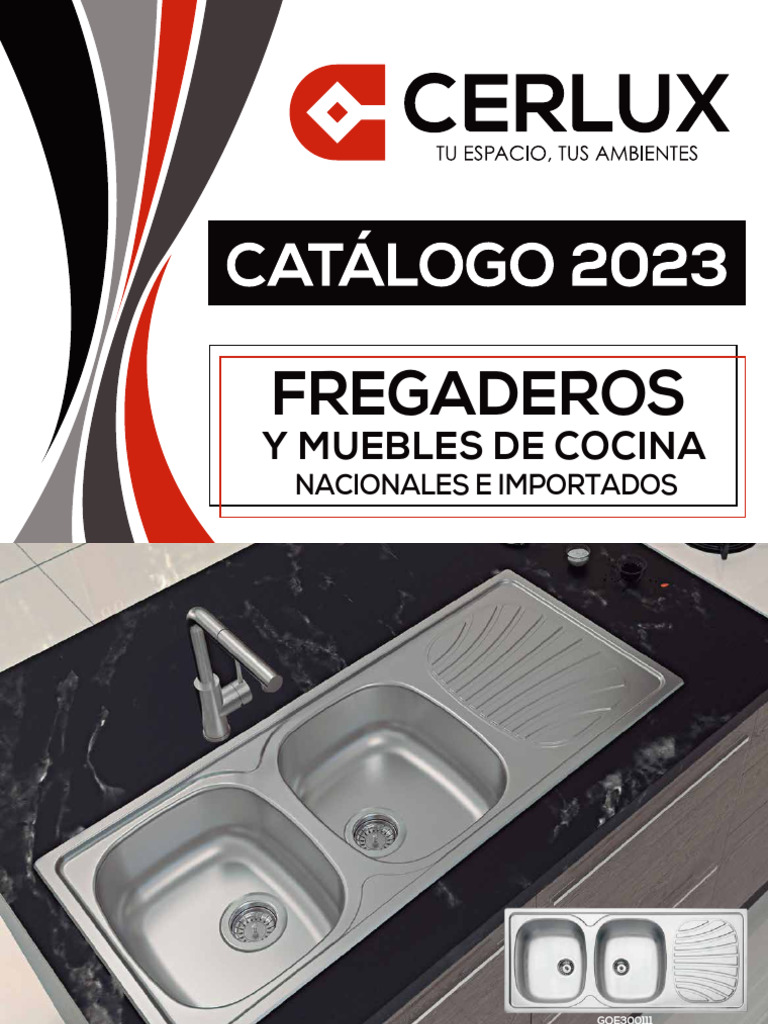 2023 Catalogo Fregaderos y Cocinas Cerlux CMP | PDF | Cocina | Inicio