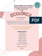 Grupo #4 Bioquímica - Bioquímica Sanguínea.