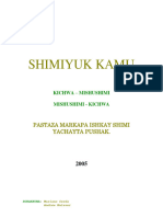 SHIMIYUK KAMU MODIFICADO Actual Texto Kichwa