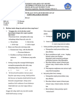 Soal PTS Genap Tema 7 Sub 2 & 3