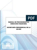 Manual de Procesos y Procedimientos Financiero