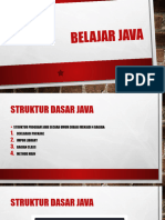 Belajar Java Part 3