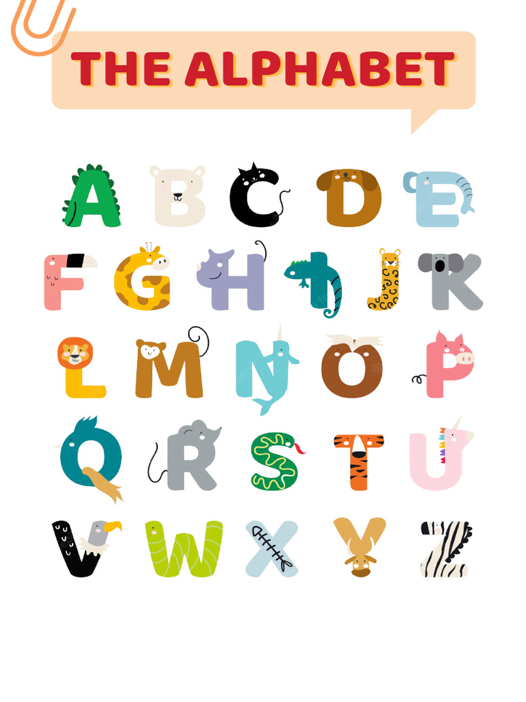The Alphabet The Alphabet | PDF