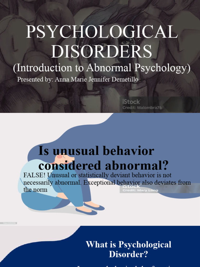 Introduction AbPsy | PDF | Psychopathology | Deviance (Sociology)