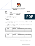 Surat Usulan Sekretariat Pps Tanjung Krajan