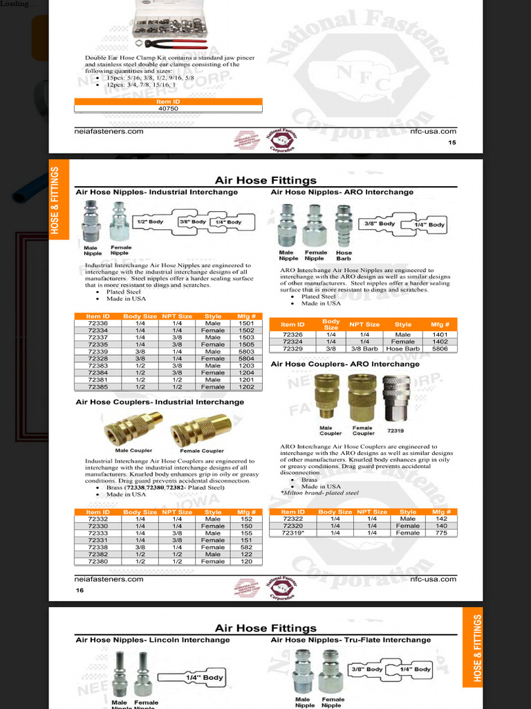 Hose Fittings.pdf | PDF