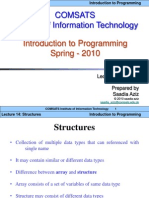 Lec14-Structures C++ CIIT