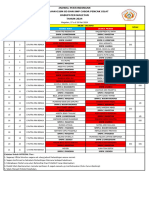 Jadwal Selasa