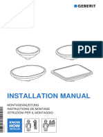 Installation Manual: Montageanleitung Instructions de Montage Istruzioni Per Il Montaggio