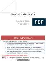 Quantum Mechanics Lec4&5