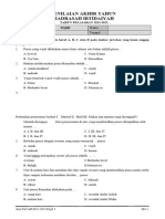 Naskah Soal Pat Fiqih Kelas 3 - 2022 Fix