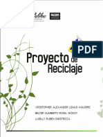 Proyecto Reciclaje