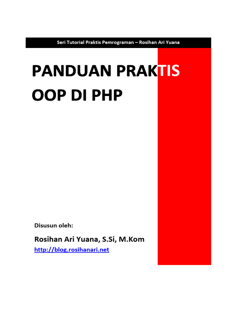 Panduan OOP PHP untuk Pemula | PDF | Komputer | Karier & Perkembangan