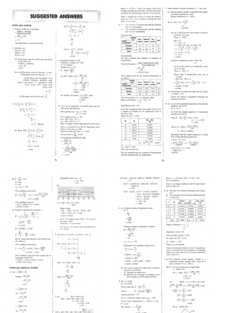 Mathematics T Sem 3 Answer | PDF