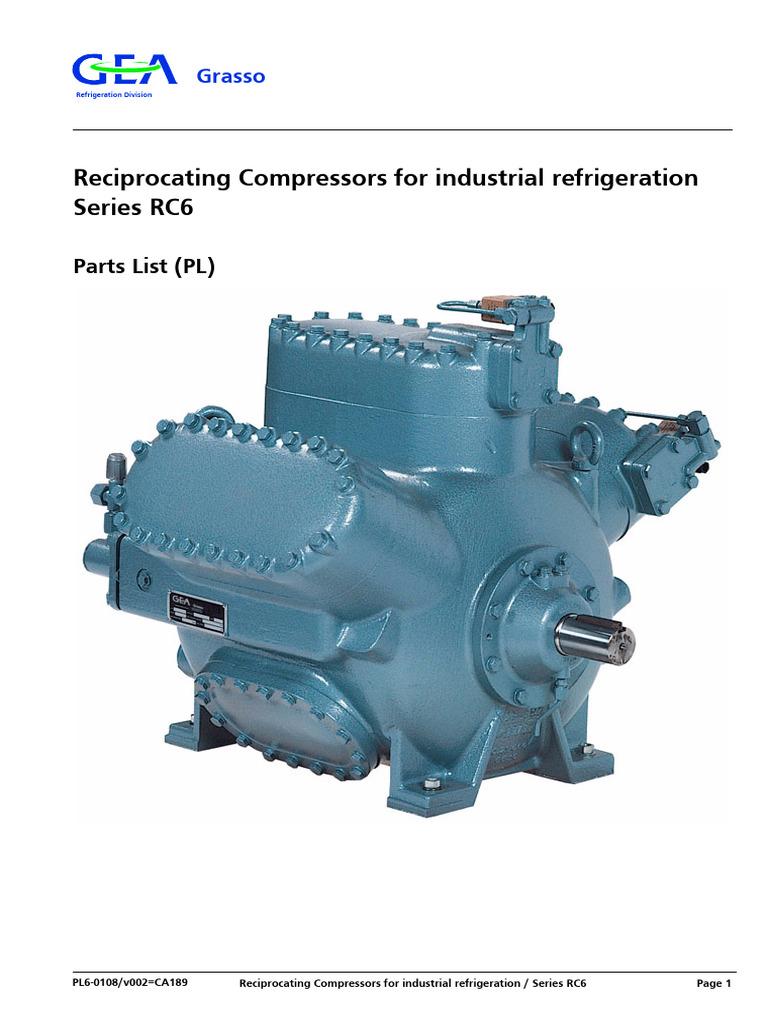 PL rc6 | PDF | Piston | Pump