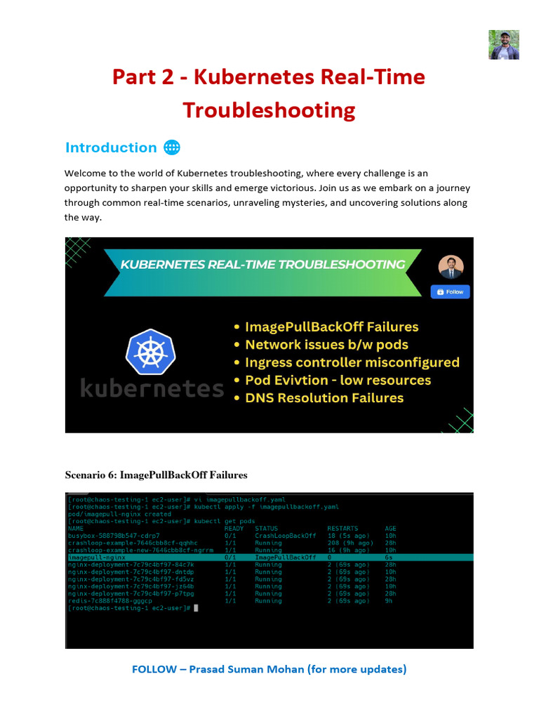 Troubleshooting Kubernetes Scenarios Part 2 | PDF | Domain Name System ...