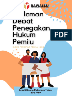 Pedoman Debat PHP 2022 Bawaslu