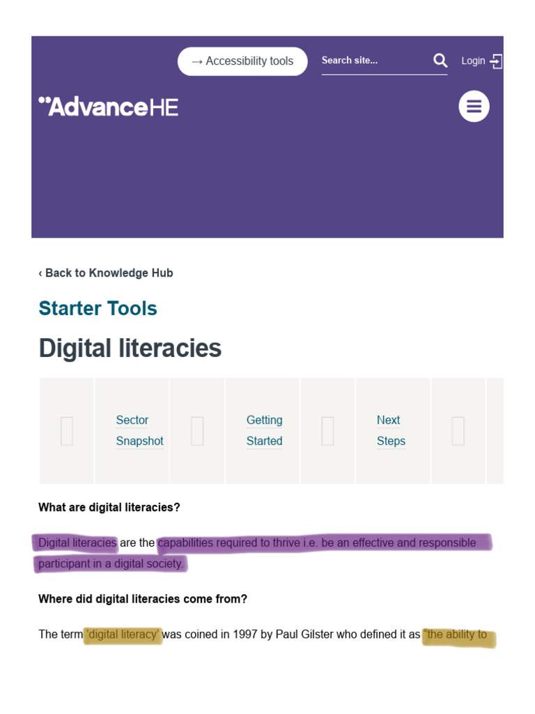Understanding Digital Literacies in Education | PDF | Literacy | Learning