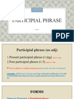 Participial Phrase Sentenceexpansion