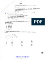 Johor Trial STPM 2010 Chemistry Paper 1 (0C34B340)