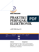 Praktikum Perpajakan Elektronik PPH 23