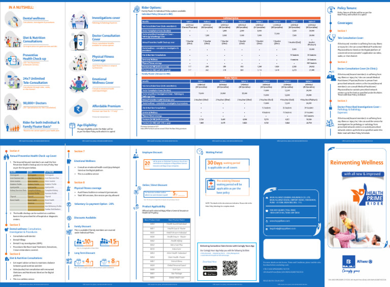 Health riders | Download Free PDF | Insurance | Physician