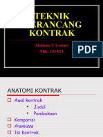 3 - Teknik Perancangan Kontrak