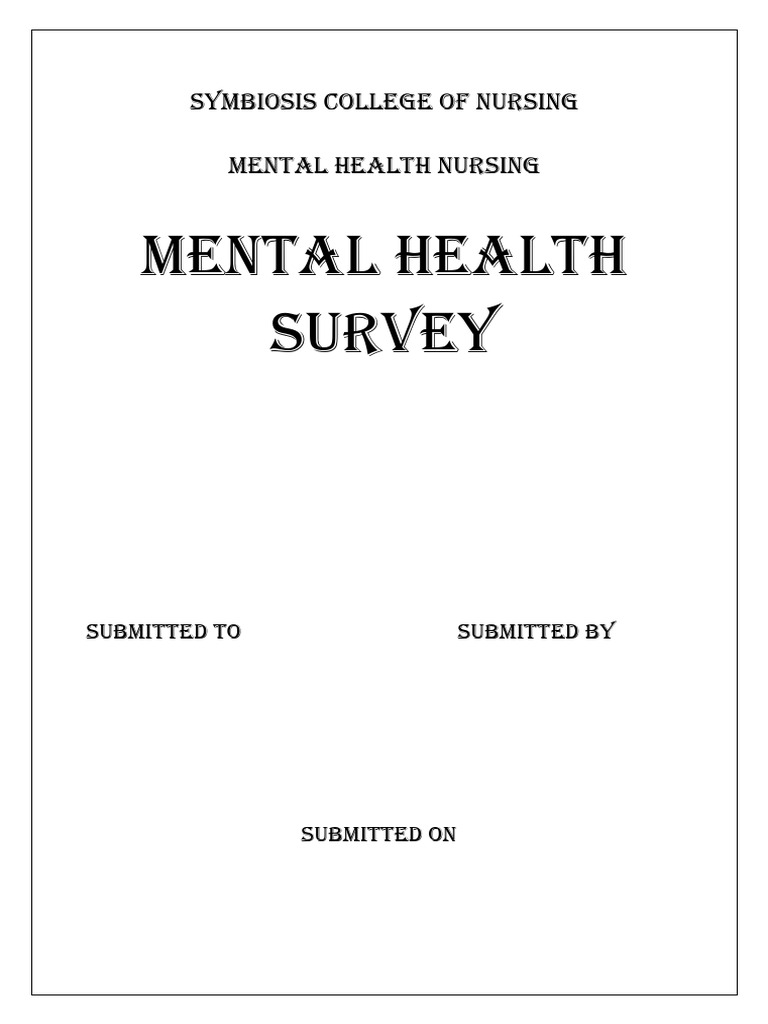 Menstrual Irregularities Survey Analysis | PDF | Mental Health | Nursing