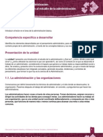 FundamentosAdministracionU1 CSA