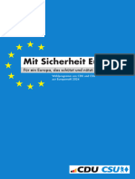 Europawahlprogramm Cdu Csu 2024 - 0