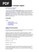 Conversor analógico