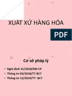 Chương 5 - XUẤT XỨ HÀNG HÓA 2021