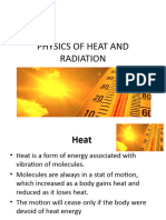 Physics of Heat and Radiation