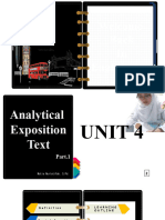 Analytical Exposition Part 1